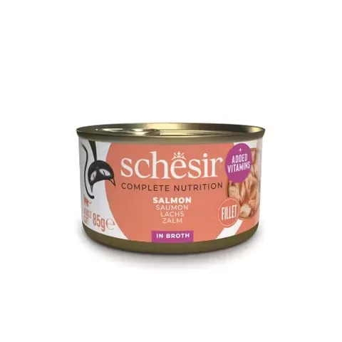 Hrana Umeda Pisici Schesir Somon in Supa 85g