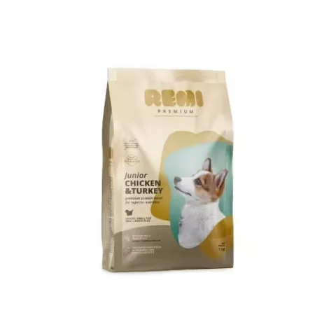 Hrana Uscata pentru Caini Remi Premium Junior Small Breed Pui si Curcan 1kg