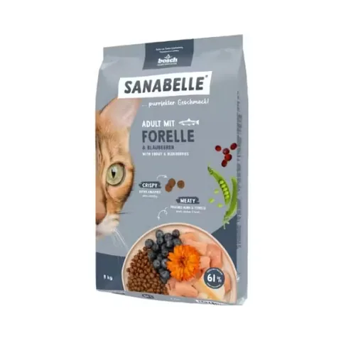 Hrana Uscata Pisici Sanabelle Adult Pastrav 8kg