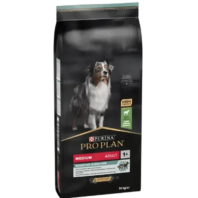 Hrana Uscata pentru Caini Pro Plan Sensitive Digestion Medium Adult 14kg