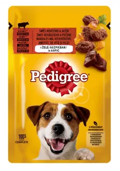 Hrana Umeda pentru Caini Pedigree Adult Vita in Aspic 100g