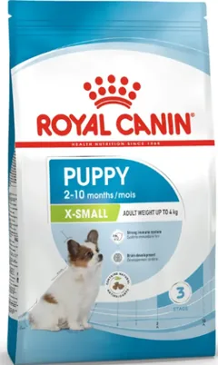 Hrana Uscata Caine Royal Canin X-Small Puppy 1.5kg - imagine 2