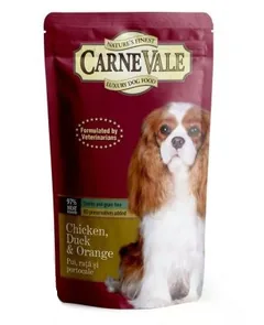 Plic Caine Carnevale Pui Rata Portocale 125g
