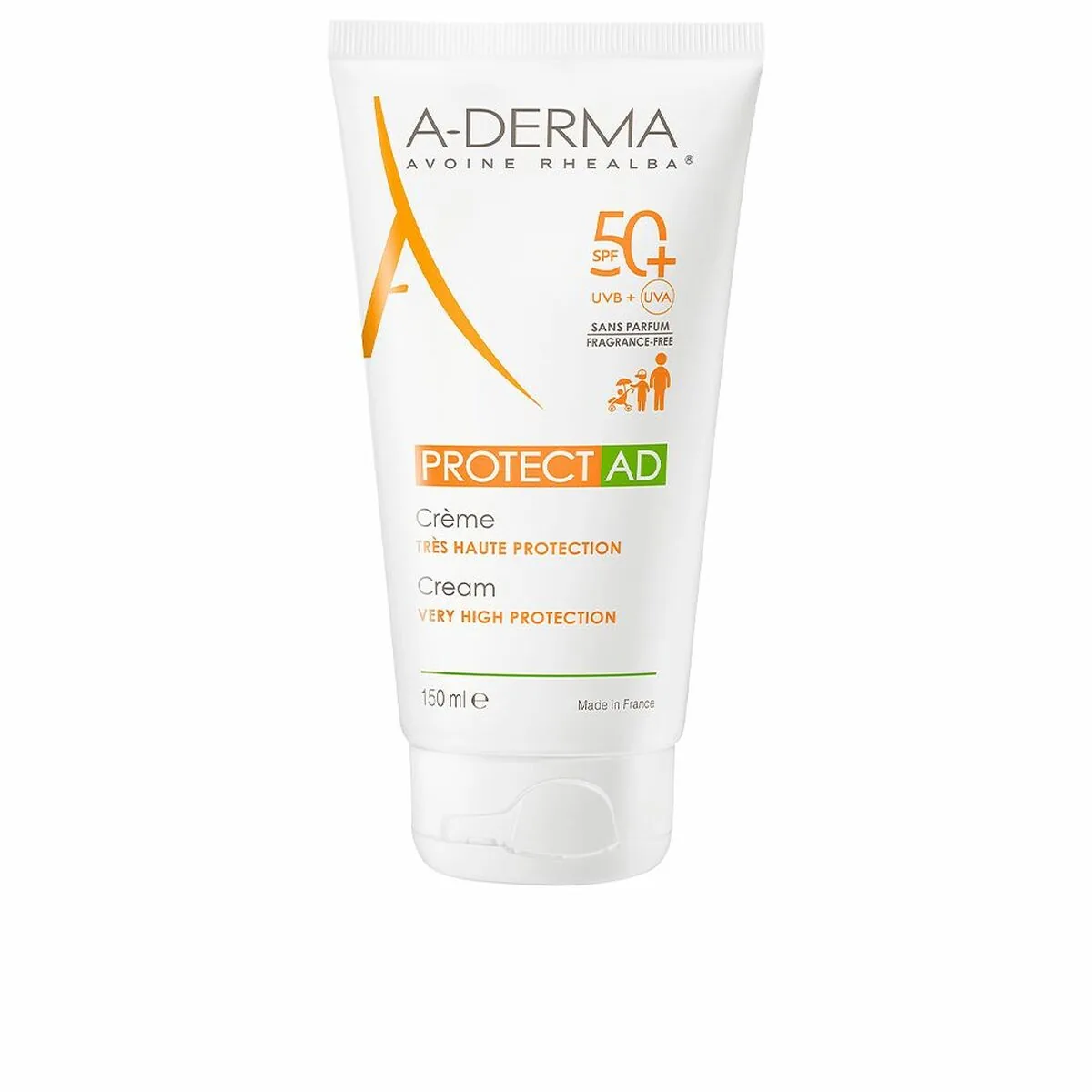 Cremă de Protecție Solară A-Derma Protect Ad 150ml SPF 50