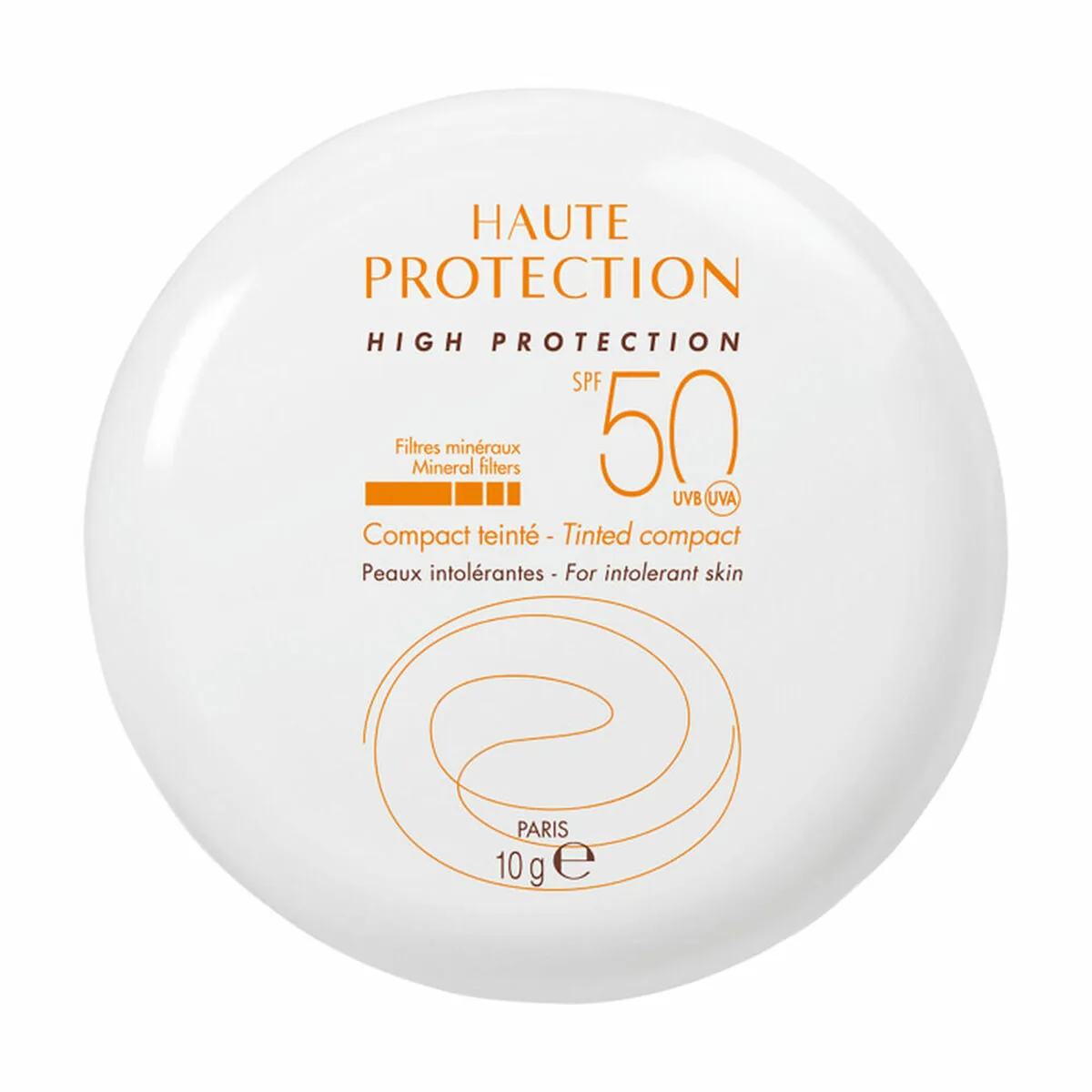 Pudră Compactă Avène Protecție Solară SPF 50+ 10g