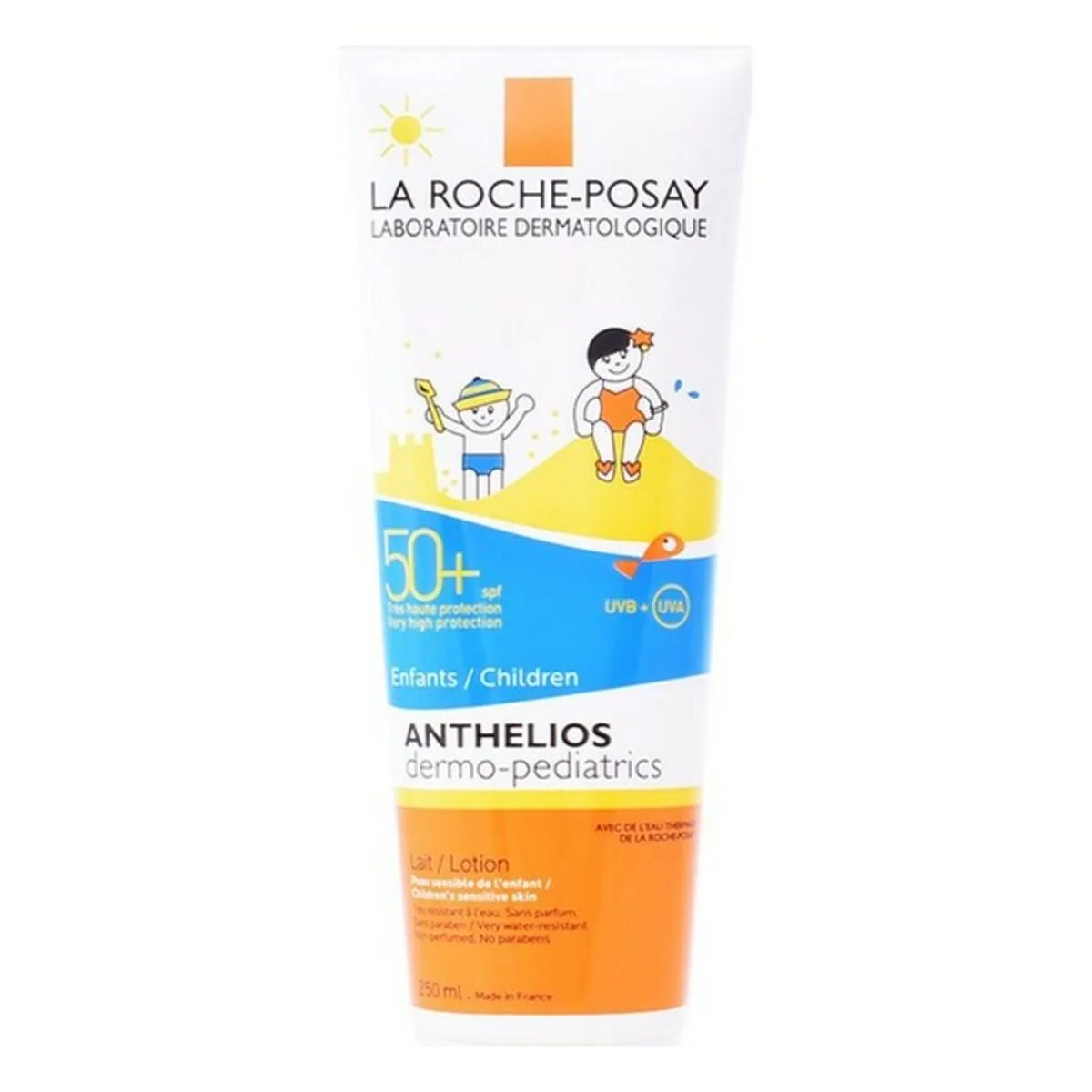 Lapte de Soare La Roche-Posay Anthelios Dermo-Pediatrics SPF 50+ 250ml Rezistent la Apă