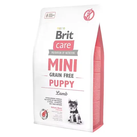 Hrana Uscata pentru Catei Brit Care Mini Grain Free Puppy Lamb 2kg