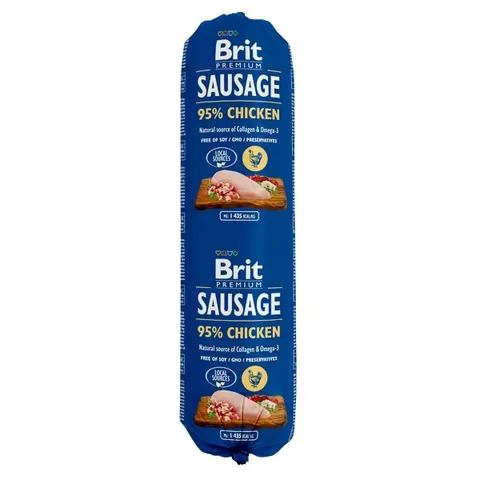 Salam pentru Caini Brit Premium Pui 800g
