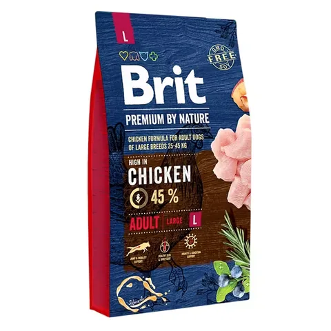 Hrana Uscata pentru Caini Brit Premium by Nature Adult L 8kg