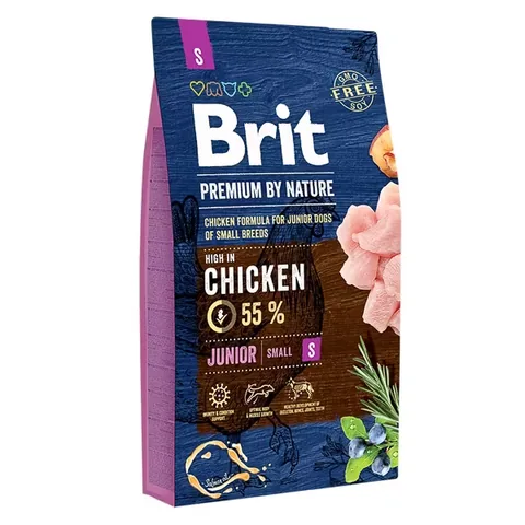 Hrana pentru Caini Brit Premium by Nature Junior Small 8kg