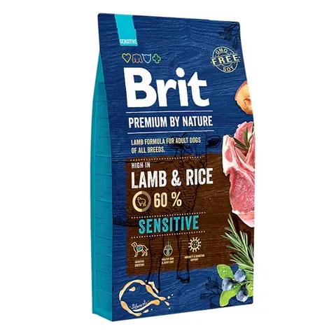 Hrana Uscata pentru Caini Brit Premium by Nature Sensitive Lamb 8kg