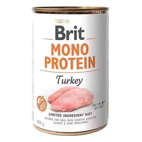Hrana Umeda Caini Brit Mono Protein Curcan 400g