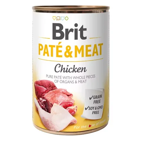 Hrana Umeda pentru Caini Brit Pateu Pui 400g