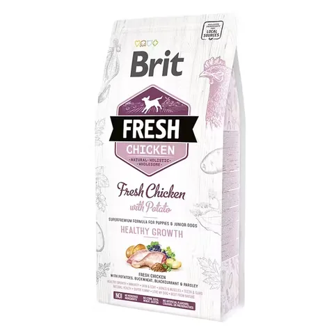 Hrana Uscata pentru Catei Brit Fresh Chicken and Potato Puppy 2.5kg