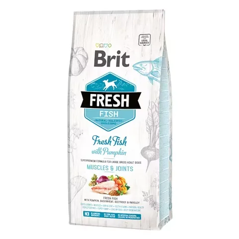 Hrana Uscata pentru Caini Brit Fresh Fish and Pumpkin Adult Large 12kg
