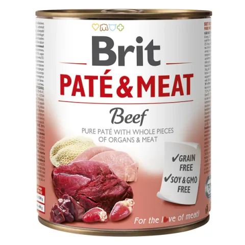 Hrana Umeda pentru Caini Brit Pate & Meat Vita 800g