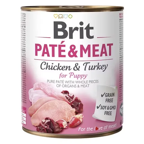 Brit Pate and Meat Puppy 800g