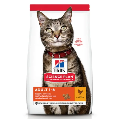 Hrana Uscata Pisici Hill's Science Plan Feline Adult Chicken 1.5kg
