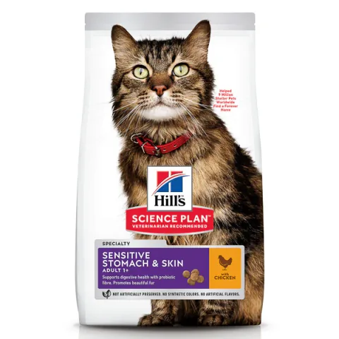 Hill's Science Plan Sensitive Stomach & Skin Adult Chicken 1.5kg