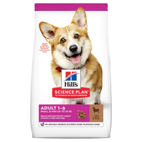 Hrana pentru Caini Hill's SP Canine Adult Small and Mini Miel si Orez 1.5kg