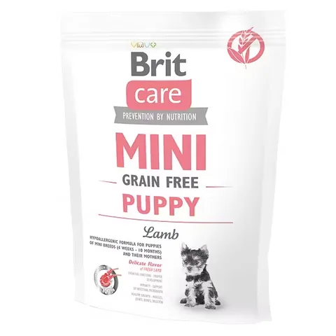 Hrana Uscata pentru Caini Brit Care Mini Grain Free Puppy Lamb 400g