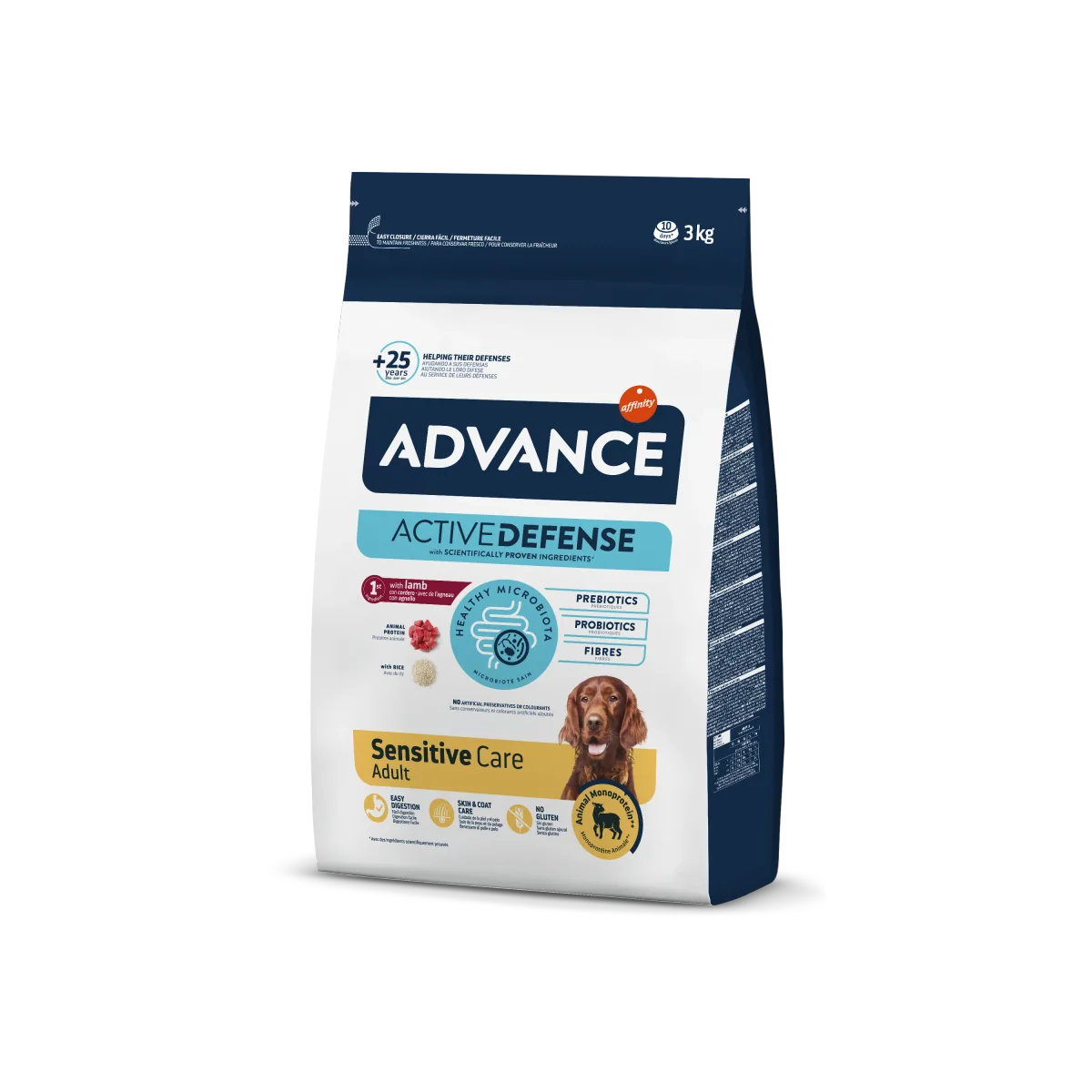 Hrana Uscata Caini Advance Sensitive Miel & Orez 12kg