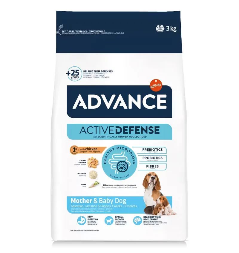 Hrana Uscata Caini Advance Mother & Baby Dog 3kg