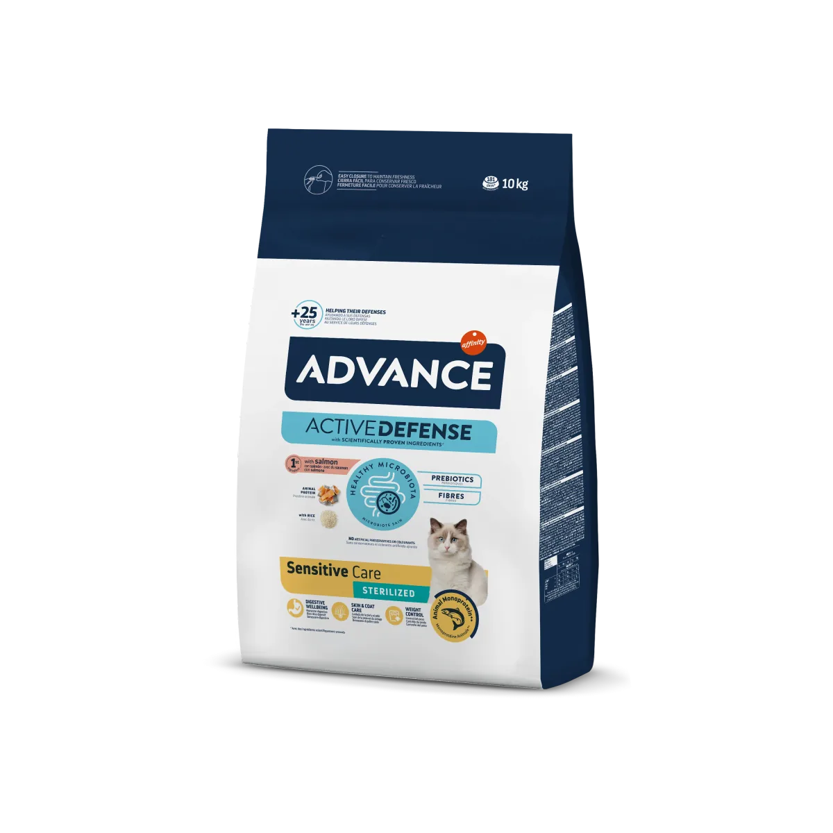 Hrana Uscata pentru Pisici Advance Sterilised Somon Sensitive 10kg