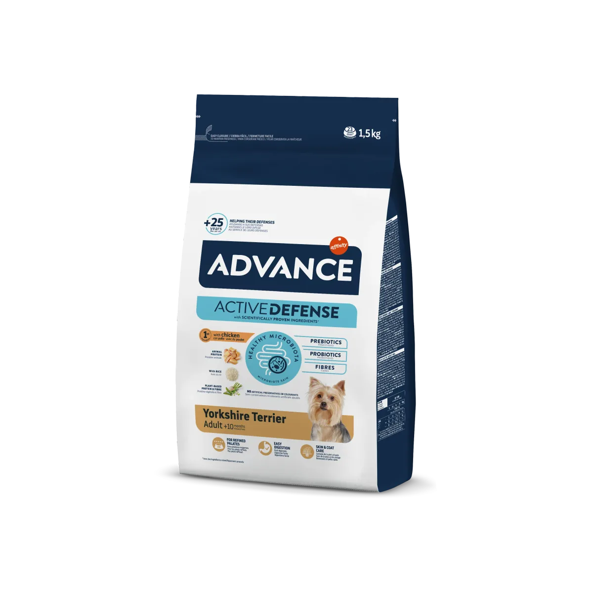 Hrana Uscata pentru Caini Advance Yorkshire Terrier 1.5kg
