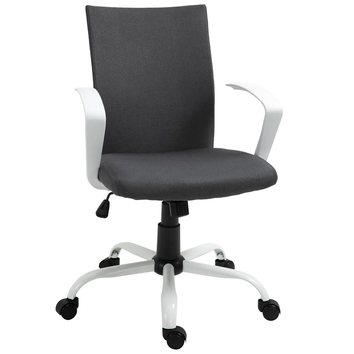 Scaun de Birou Vinsetto Ergonomic Pivotant Gri Închis