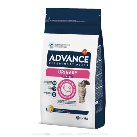 Hrana pentru Pisici Advance Veterinary Diets Urinary Stress 1.25kg