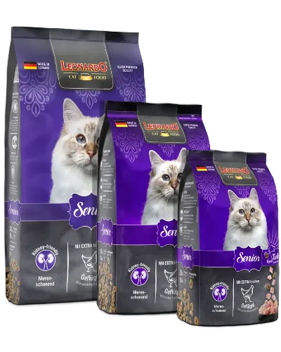 Hrana Uscata pentru Pisici Leonardo Adult Senior Pasare 7.5kg