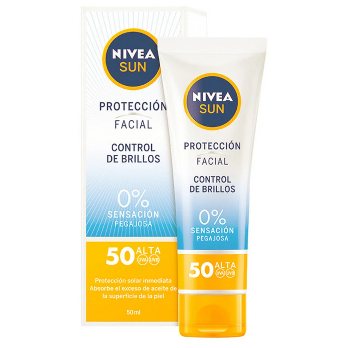 Cremă Facială Solară Nivea SPF 50 50ml