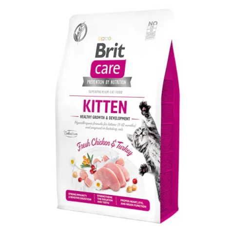 Brit Care GF Kitten Healthy Growth & Development 2kg