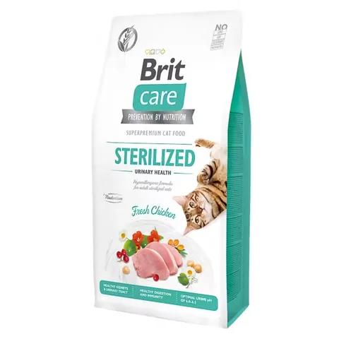 Hrana Uscata Pisici Brit Care GF Sterilized Urinary Health 7kg