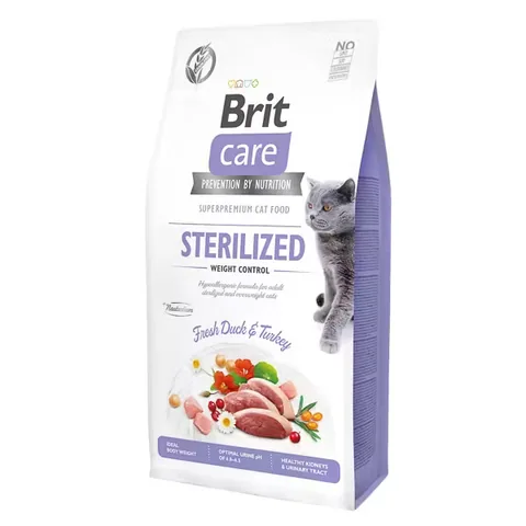 Hrana Uscata Pisici Brit Care Cat GF Sterilized Weight Control 7kg