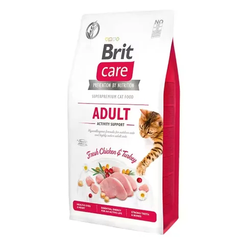 Hrana Uscata pentru Pisici Brit Care Cat GF Adult Activity Support 7kg