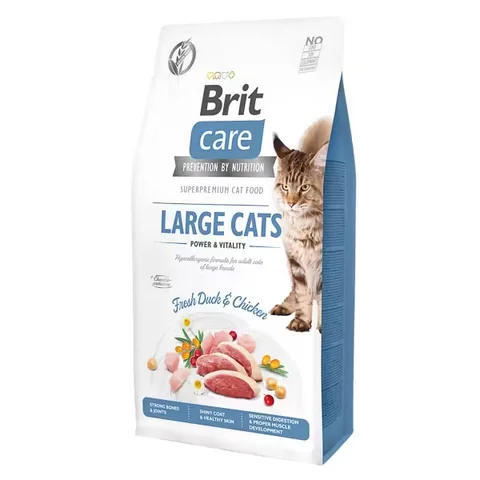 Hrana Uscata Pisici Brit Care Cat GF Large Cats Power and Vitality 7kg