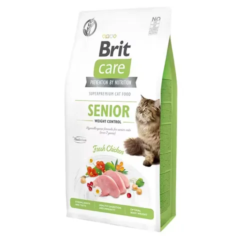 Brit Care Cat GF Senior Weight Control 7kg