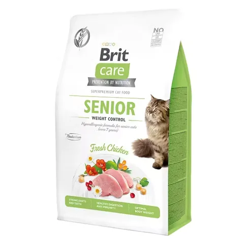 Hrana Uscata pentru Pisici Brit Premium Care GF Senior Weight Control 400g