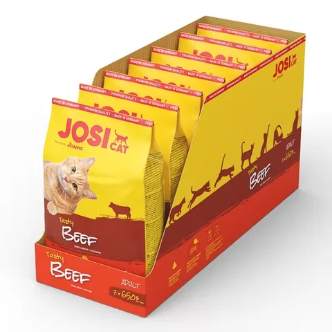 Hrana Uscata pentru Pisici Josera JosiCat Tasty Beef 7x650g Adult