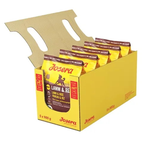 Hrana Uscata pentru Caini Josera Lamb & Rice Adult 5x900g