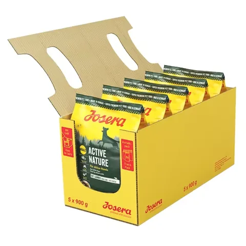 Hrana Uscata Caini Josera Active Nature 5x900g Pasare si Miel