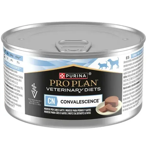Conserva Pro Plan Veterinar CN Convalescenta Mousse 195g Caine si Pisica