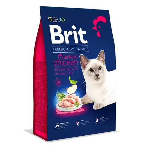 Hrana Uscata pentru Pisici Brit Premium by Nature Sterilized Chicken 8kg