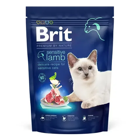 Hrana pentru Pisici Brit Premium by Nature Sensitive Lamb 800g