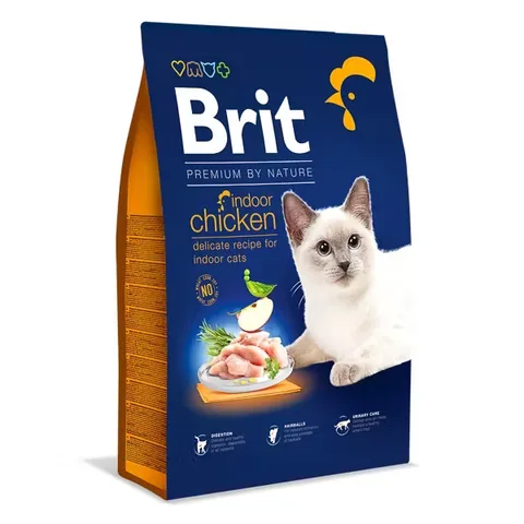 Hrana Uscata Pisici Brit Premium by Nature Indoor Chicken 8kg