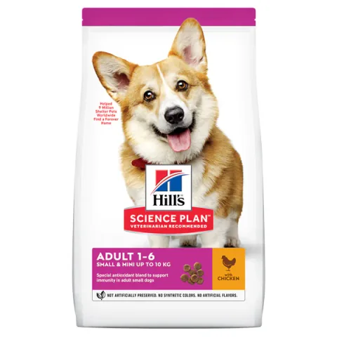 Hill's Science Plan Adult Small & Mini Chicken 10kg