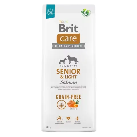 Hrana Uscata pentru Caini Brit Care Senior & Light Fara Cereale 12kg