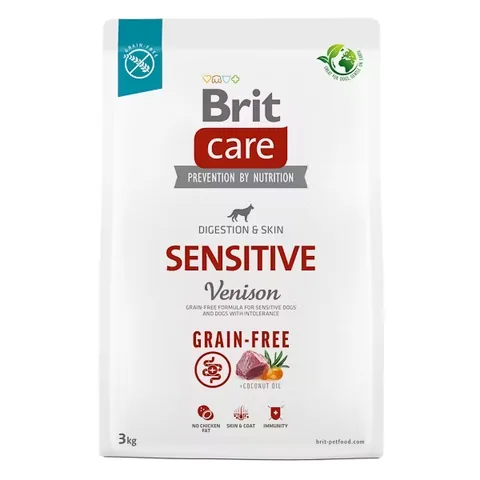Brit Care Dog Grain-Free Sensitive Venison & Potatoes 3kg
